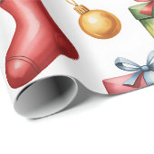 クリスマス包装紙 ラッピングペーパー (ロールコーナー)