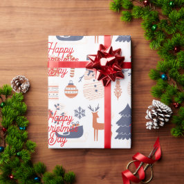 クリスマス包装紙 ラッピングペーパー