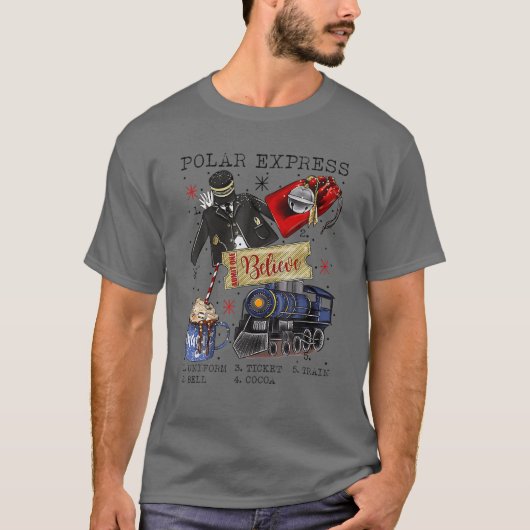 クリスマス北極極表現全国クリスマス Tシャツ (正面)