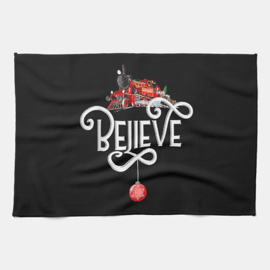 クリスマス北極表現極全クリスマス キッチンタオル (横)