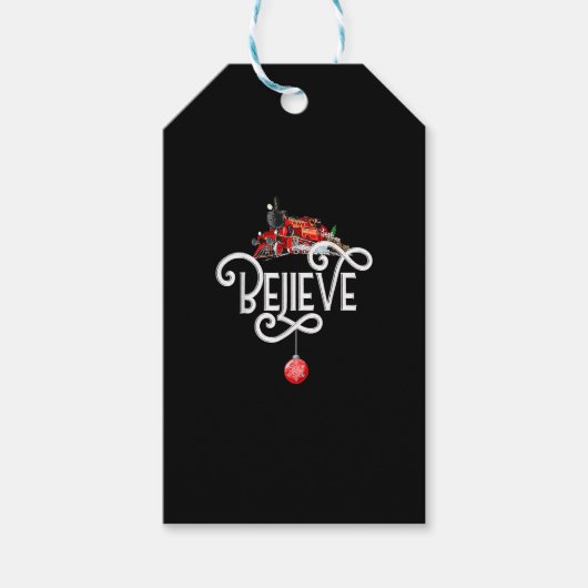 クリスマス北極表現極全クリスマス ギフトタグ (正面)