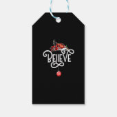 クリスマス北極表現極全クリスマス ギフトタグ (裏面)