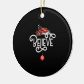 クリスマス北極表現極全クリスマス セラミックオーナメント (左)