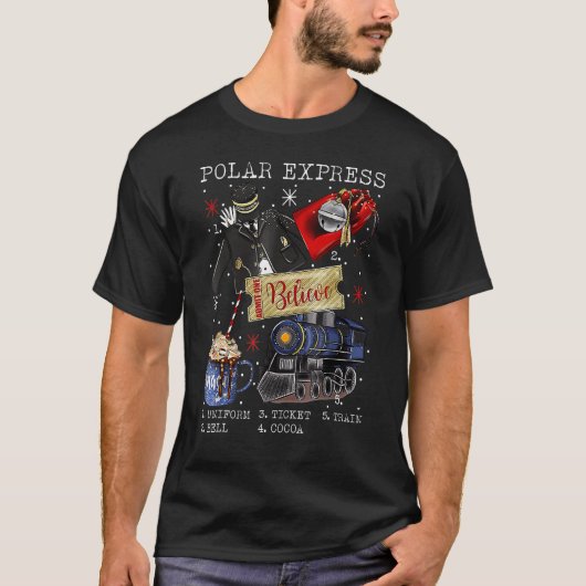クリスマス北極表現極全クリスマス Tシャツ (正面)