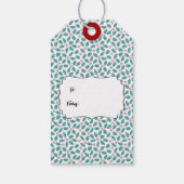 クリスマス北欧格言ミスタントーパターン ギフトタグ (裏面)