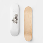 クリスマス北部のキャビン スケートボード (正面)