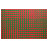 クリスマス千鳥格子の ファブリック (ファットクウォーター)