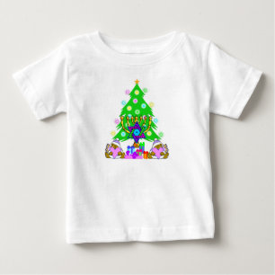 クリスマス及びハヌカー(ユダヤ教の祭り) ベビーTシャツ