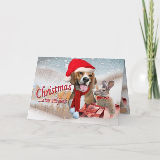 クリスマス友人の時間 シーズンカード (正面)