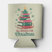 クリスマス司書の本の恋人のツリーのために予約 缶クーラー (正面)