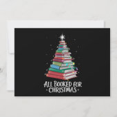 クリスマス司書Xmaの本の愛好家のために予約 シーズンカード (正面)