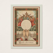 クリスマス司祭スピリチュアルブーケホーリーカード (正面)