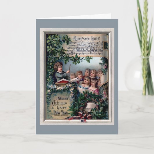 クリスマス合唱団 シーズンカード (正面)