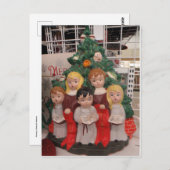 クリスマス合唱団 ポストカード (正面/裏面)