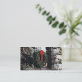 クリスマス名刺 名刺 (スタンド正面)