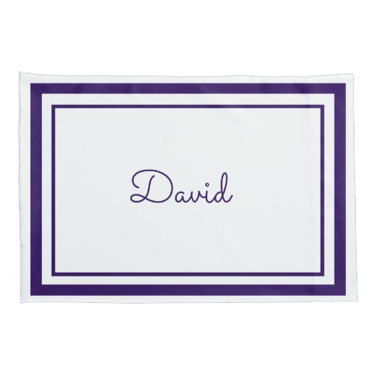 クリスマス名前をカスタムするペアの枕カバーの反転 枕カバー (裏面-右)