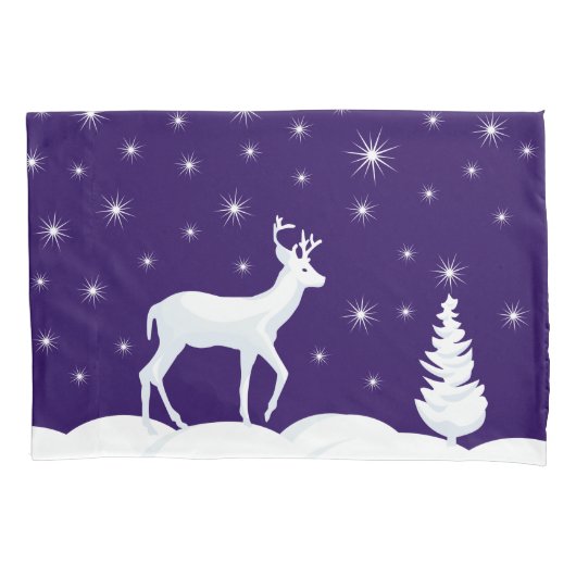 クリスマス名前をカスタムするペアの枕カバーの反転 枕カバー (正面左)