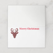 クリスマス名座席表 プレイスカード (外部開封)