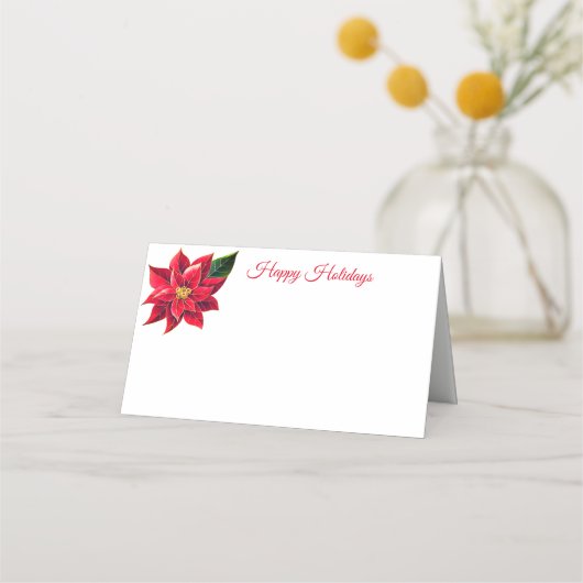 クリスマス名座席表 プレイスカード (正面)