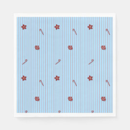 クリスマス名門私立校風のの梅 スタンダードランチョンナプキン