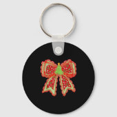 クリスマス名門私立校風のズコケットボーレースブライトメリークリスチム キーホルダー (正面)