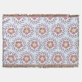 クリスマス名門私立校風の風車 スローブランケット