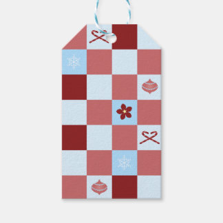 クリスマス名門私立校風の ギフトタグ