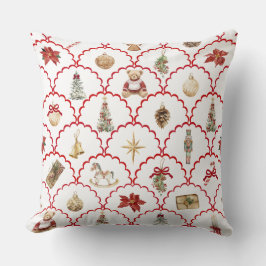 クリスマス名門私立校風の クッション