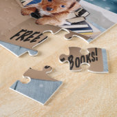 クリスマス向けの無料書籍 ジグソーパズル (側面)