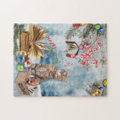 クリスマス向けの無料書籍 ジグソーパズル (横)