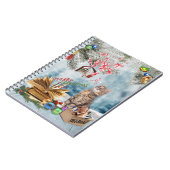 クリスマス向けの無料書籍 ノートブック (左側)