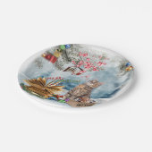 クリスマス向けの無料書籍 ペーパープレート (アングル)