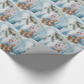 クリスマス向けの無料書籍 ラッピングペーパー (角)