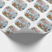 クリスマス向けの無料書籍 ラッピングペーパー (角)