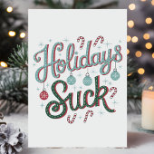 クリスマス吸のクリスマスおもしろい シーズンカード