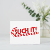 クリスマス吸キャンディーケーン シーズンポストカード (スタンド正面)