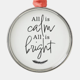 クリスマス周りは全て穏やかで明るい メタルオーナメント