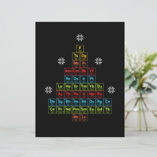 クリスマス周期表クリスマス (スタンド正面)