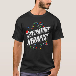 クリスマス呼吸セラピスト軽肺医師 Tシャツ