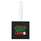 クリスマス呼吸セラピスト、セラピー キューブオーナメント (正面)