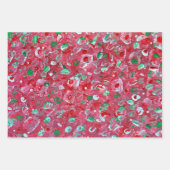 クリスマス品揃え包装紙 ラッピングペーパーシート (正面3)