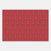クリスマス品種 ラッピングペーパーシート (正面)