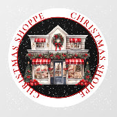 クリスマス商店街 ウィンドウサイン (シート)