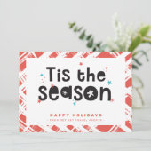 クリスマス商戦ありがとう 楽しい季節ですね 招待状 (スタンド正面)