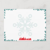 クリスマス喜びのカード シーズンポストカード (裏面)