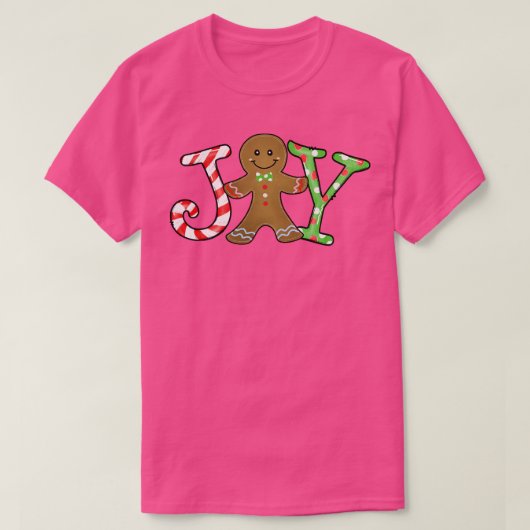 クリスマス喜び1 Tシャツ (デザイン正面)