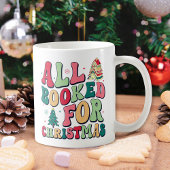 クリスマス図書館司書の予約がすべてのかわいい コーヒーマグカップ