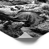 クリスマス図解入りの、写真付きの出生シーン ポスター (角)