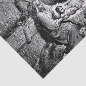 クリスマス図解入りの、写真付きの出生シーン 薄葉紙 (詳細)