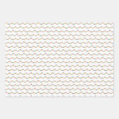 クリスマス図解入りの、写真付きの品種 ラッピングペーパーシート (正面3)